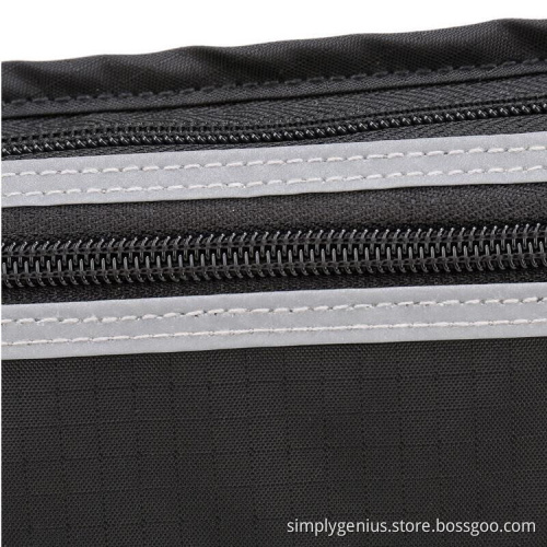 waterproof RFID blocking flip running belt waist bag